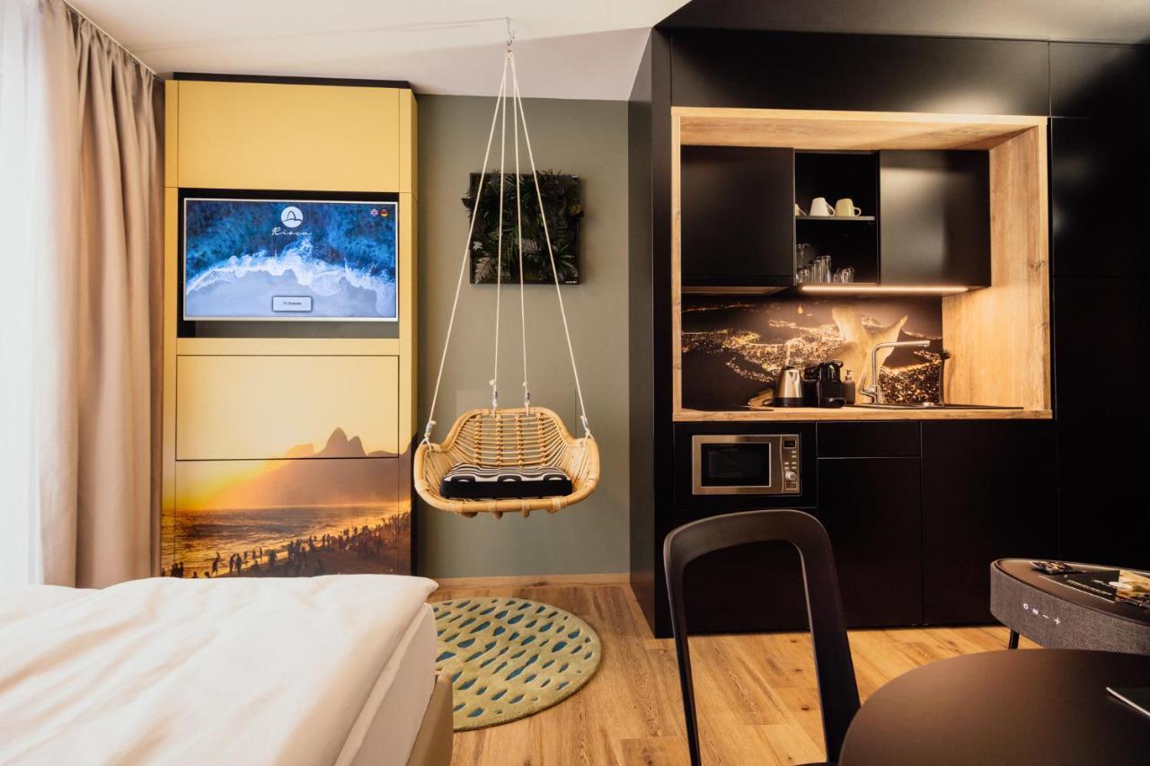 Rioca Neu-Ulm Posto 5 Aparthotel Bagian luar foto